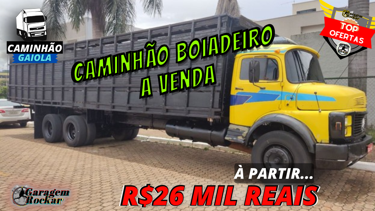 CAVALO MECÂNICO Mercedes Benz a venda[À PARTIR DE 30 MIL REAIS!]Top Ofertas  Rockar! - Garagem Rockar